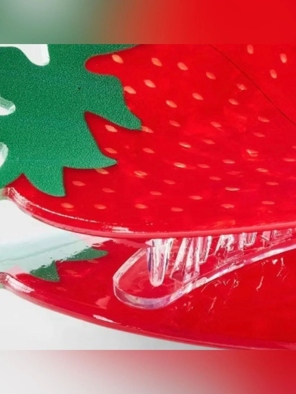 a new day Strawberry Hair Claw Clip